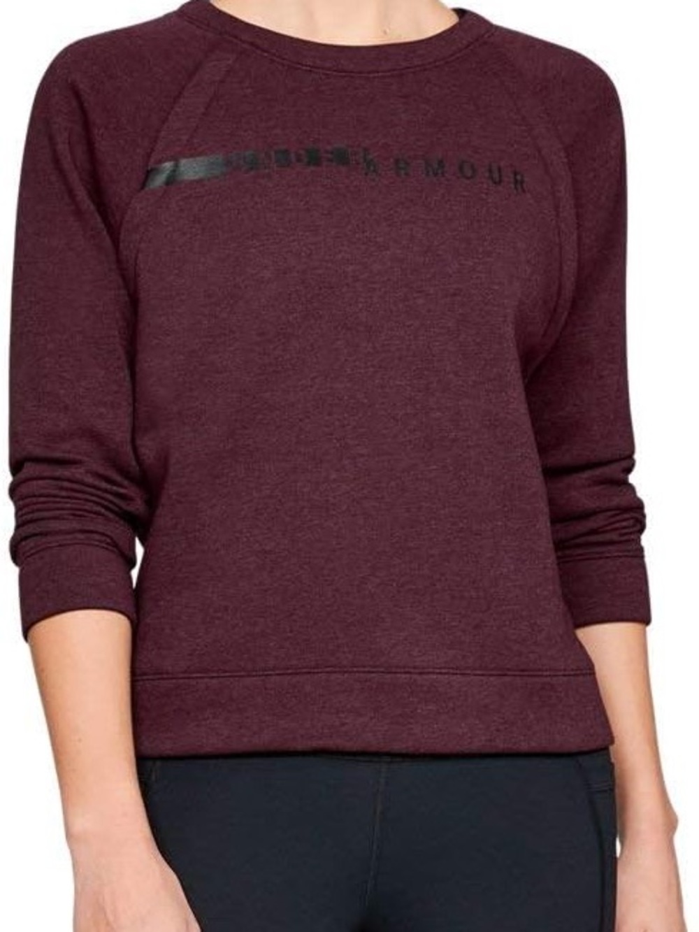 Under Armour Burgundy Crewneck Pullover